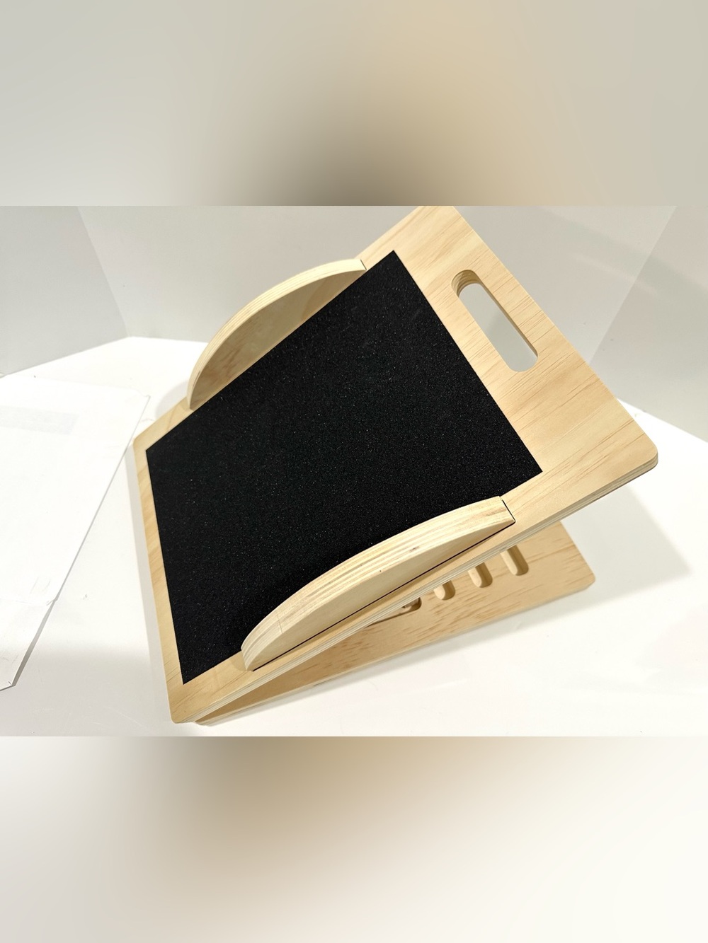 New Wooden Exercise Slant Board Balance & Pilates Adjustable Angle Calf Stretch